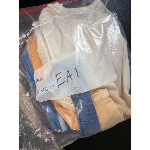 Athleta Small Mineral Wash Crop Sleeveless Crew Neck Ombre Athletic Tank Top EA1 - Picture 7 of 7